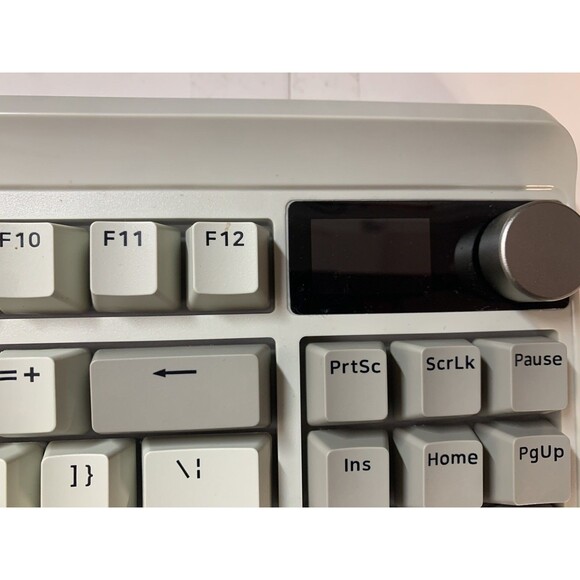 COSTOM XVX Retro M87 Pro 75% Gaming Mechanical Keyboard, Bluetooth, OLED Display - Picture 4 of 5